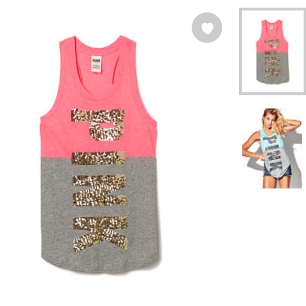 Victoria Secret PINK ringer top